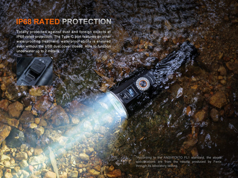 Load image into Gallery viewer, Fenix LR36R White Laser Searching Flashlight
