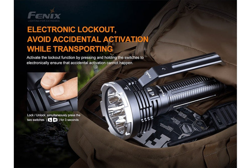 Load image into Gallery viewer, Fenix LR80R Rechargeable LED Searchlight - 18000 Lumens
