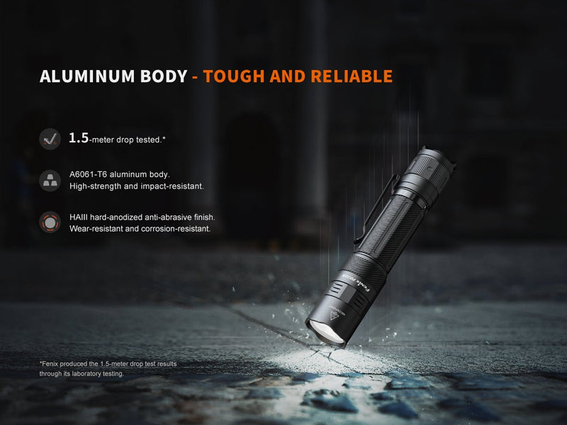 Load image into Gallery viewer, Fenix PD32R Rechargeable Silent Switch LED Flashlight
