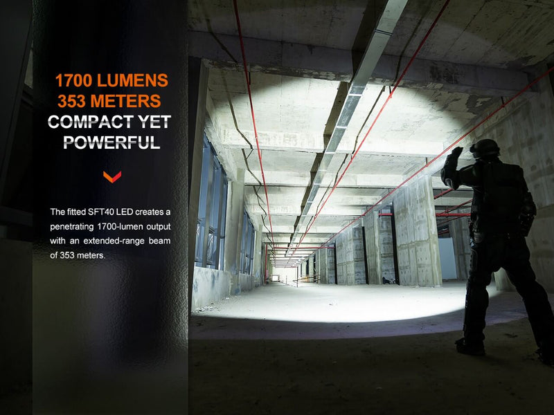 Load image into Gallery viewer, Fenix PD35R Compact Rechargeable Tactical Flashlight
