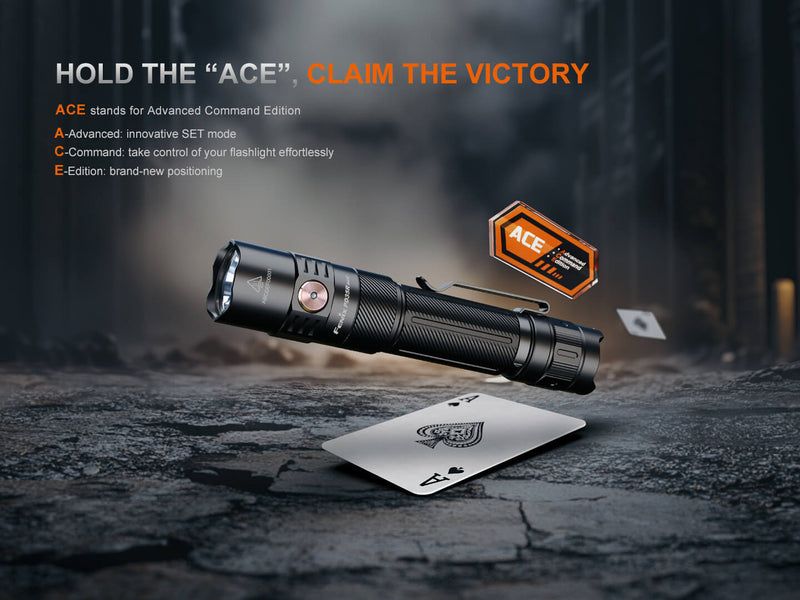 Load image into Gallery viewer, Fenix PD35R ACE Multi-mode Tactical Flashlight
