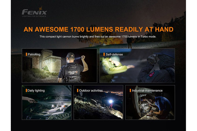 Load image into Gallery viewer, Fenix PD35 V3.0 Everyday Carry Flashlight - 1700 Lumens
