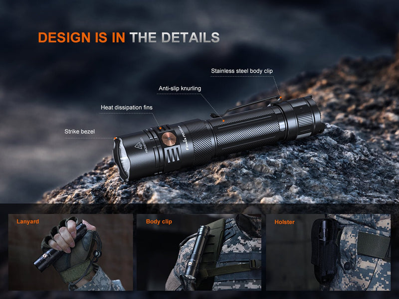 Load image into Gallery viewer, Fenix PD36R ACE Customizable Multi-Mode Flashlight
