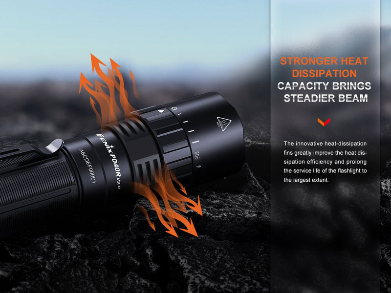Load image into Gallery viewer, Fenix PD40R V3 Rechargeable Flashlight
