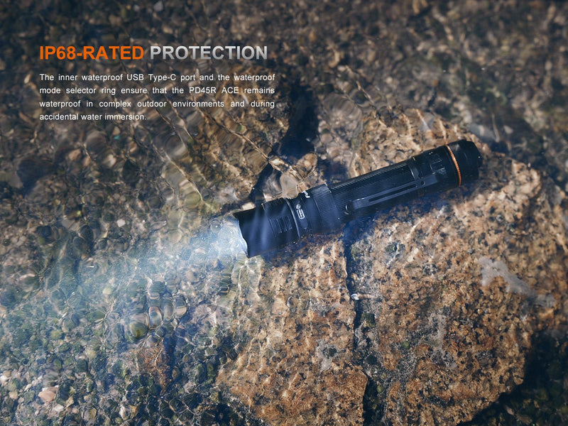Load image into Gallery viewer, Fenix PD45R ACE Multi-Mode Tactical Flashlight
