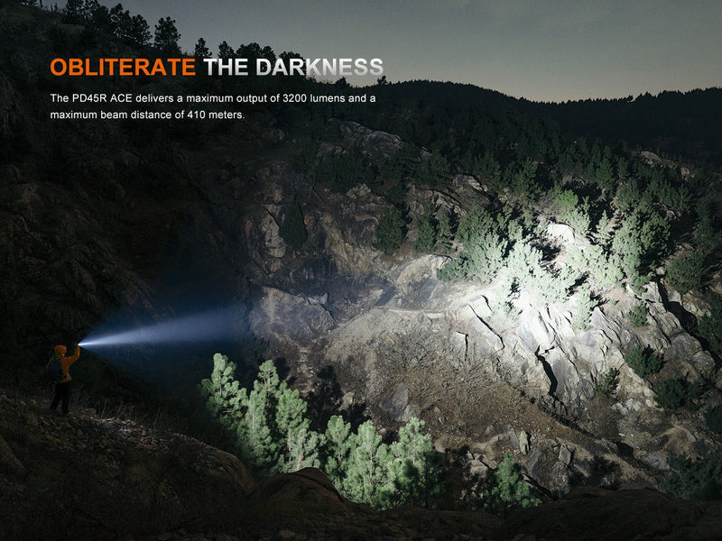 Load image into Gallery viewer, Fenix PD45R ACE Multi-Mode Tactical Flashlight
