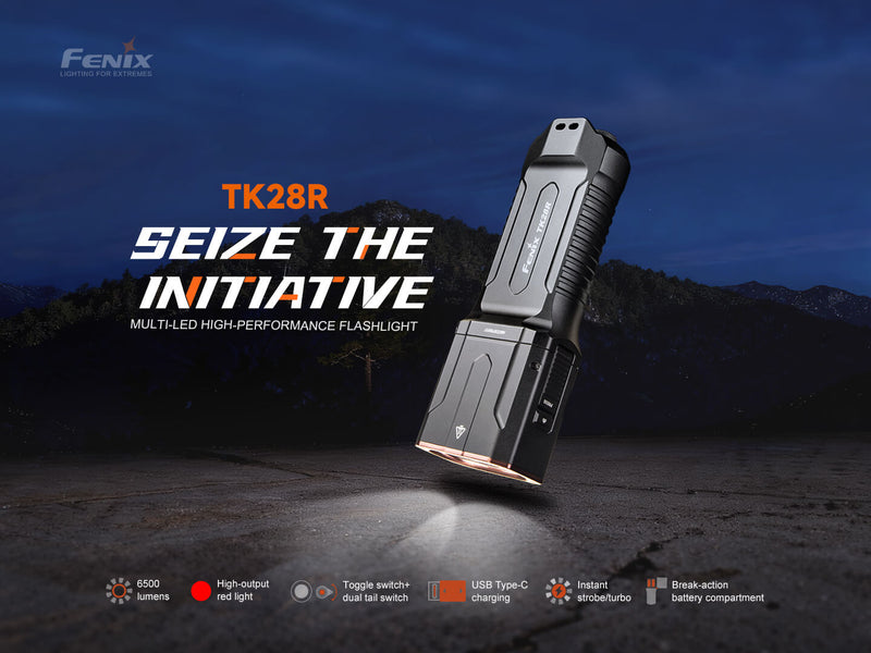 Load image into Gallery viewer, Fenix TK28R Multi-LED High-Performance Flashlight - 6500 Lumens
