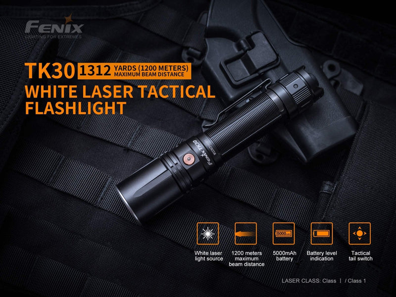 Load image into Gallery viewer, Fenix TK30 White Laser LED Flashlight

