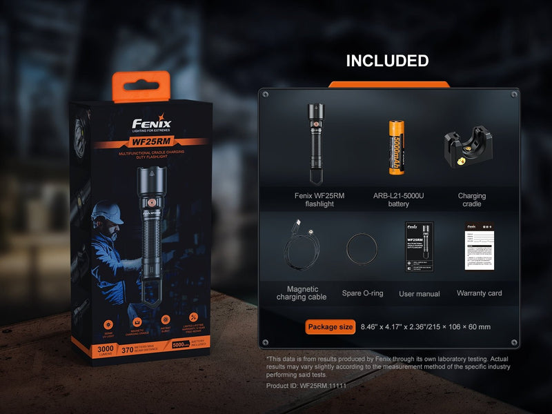 Load image into Gallery viewer, Fenix WF25RM Multifunctional Cradle Charging Duty Light
