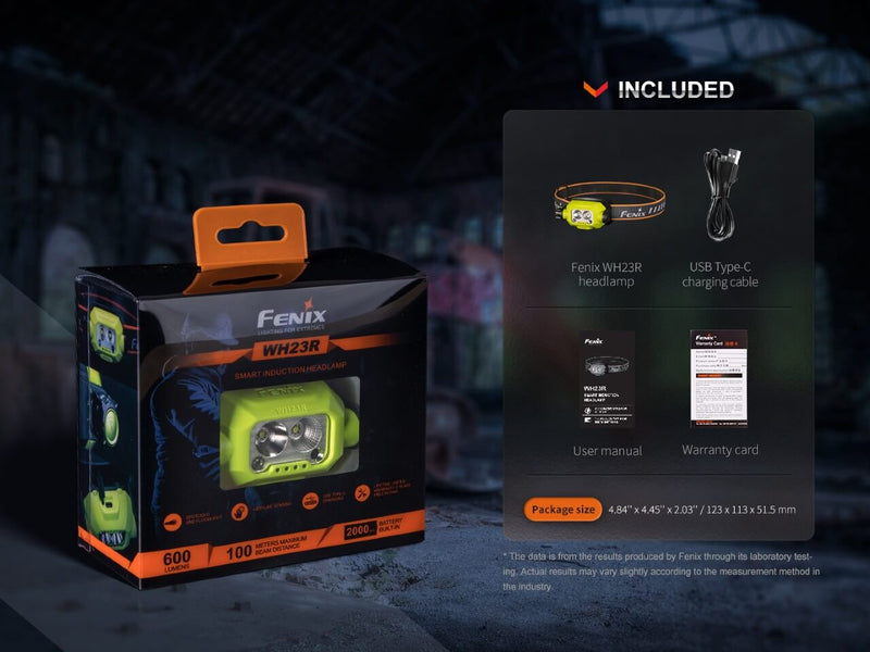 Load image into Gallery viewer, Fenix WH23R Gesture Sensing Industrial LED Headlamp
