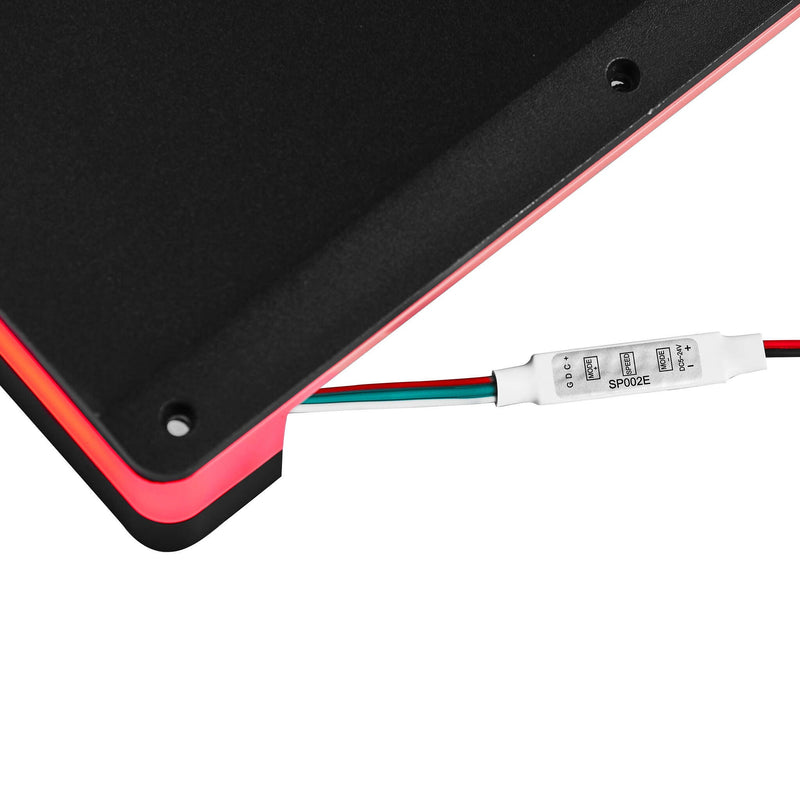 Load image into Gallery viewer, Flush Mount / Surface Mount 4 Channel Class D Amplifier With Acrylic Cover for Custom Installation 4 X 180 Watts RMS @ 4 Ohm
