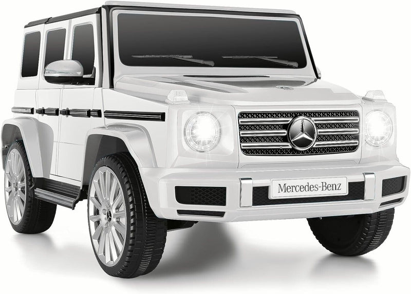 Load image into Gallery viewer, Licensed Mercedes-Benz G500 4WD Battery Powered Ride-On Car for Kids - White
