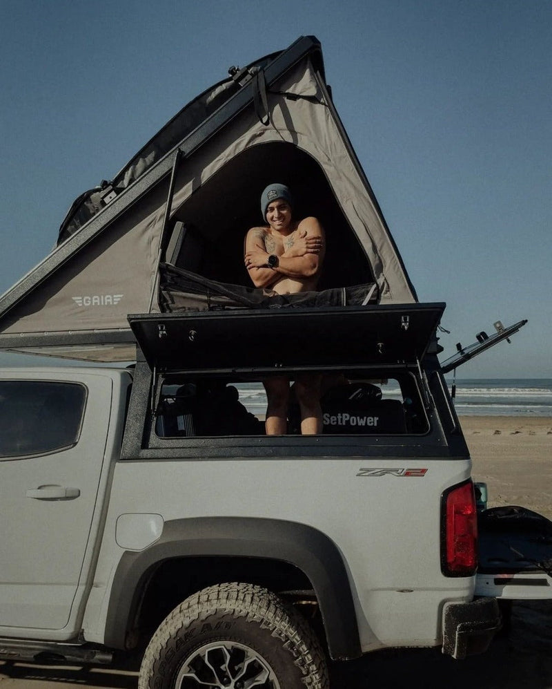 Load image into Gallery viewer, GAIA Campers Chevy Colorado / GMC Canyon Shortbed Camper - 2015+ (Downpayment)
