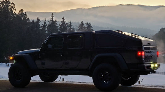 GAIA Jeep Gladiator Camper Shell - Shadow Top Fastback Truck Cap