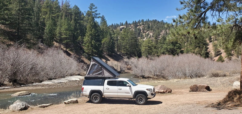Load image into Gallery viewer, GAIA Campers 3rd Gen Toyota Tacoma Shortbed Camper - 2016+ (Downpayment)
