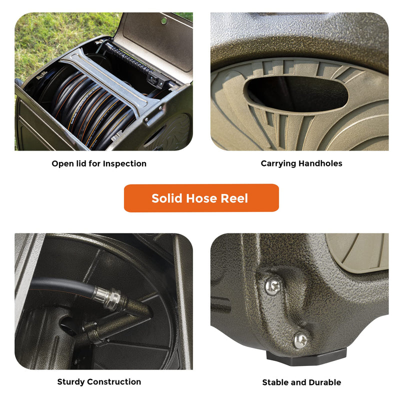 Load image into Gallery viewer, Garden Hose Reel Box-Heavy Duty
