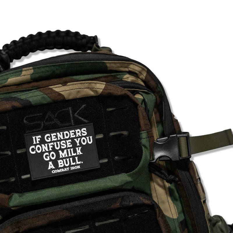 Load image into Gallery viewer, If Genders Confuse You, Go Milk a Bull  PVC Patch
