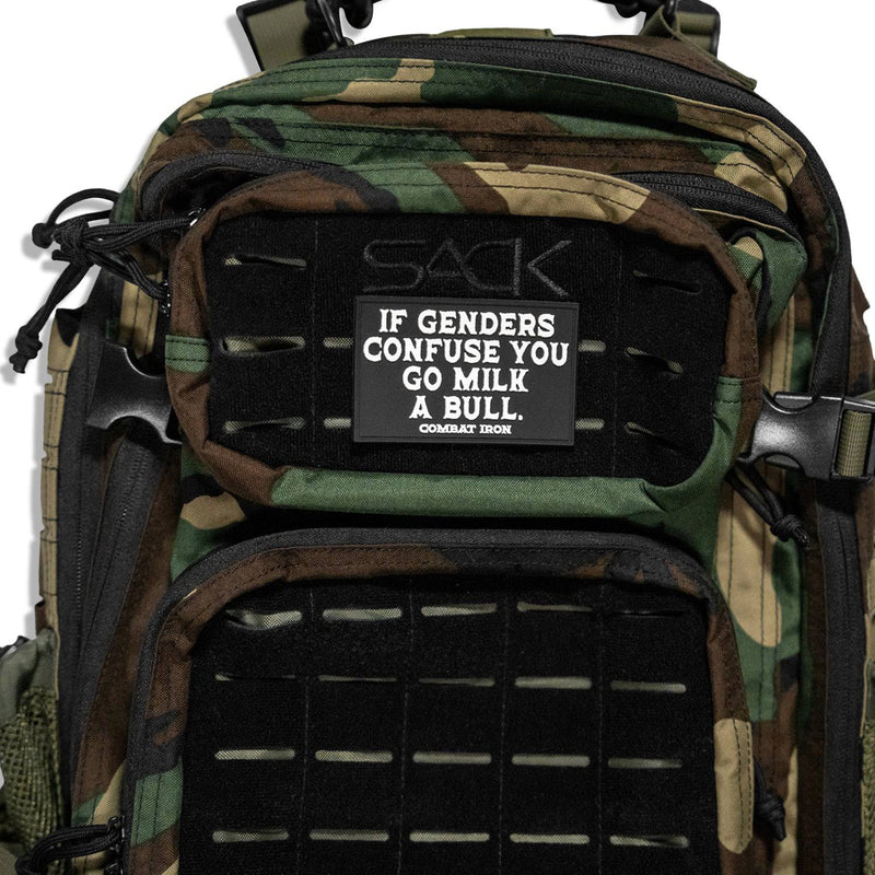 Load image into Gallery viewer, If Genders Confuse You, Go Milk a Bull  PVC Patch
