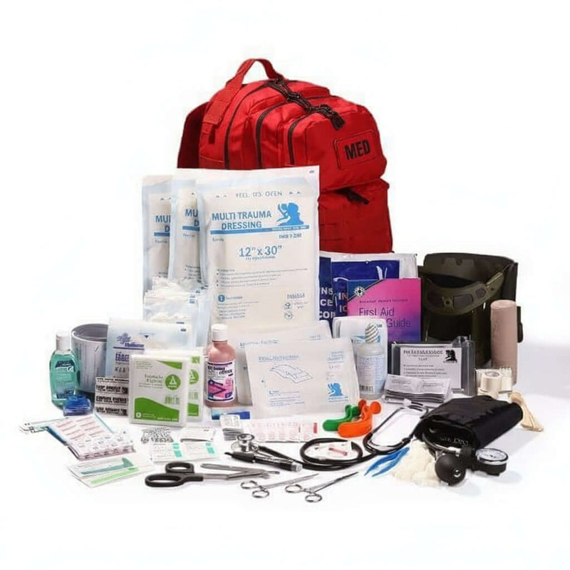 Load image into Gallery viewer, General-Purpose First Aid Backpack | 70-Item Professional Kit

