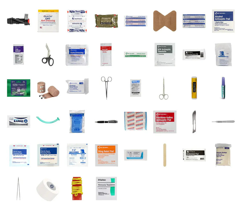 Load image into Gallery viewer, General Purpose First Aid Kit – Med Pro | 79-Piece w/ CAT® &amp; HyFin®
