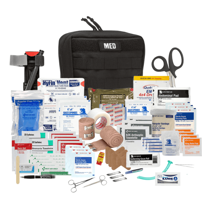 Load image into Gallery viewer, General Purpose First Aid Kit – Med Pro | 79-Piece w/ CAT® &amp; HyFin®
