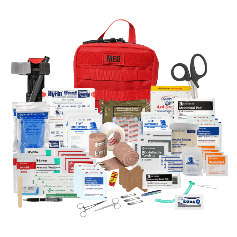 Load image into Gallery viewer, General Purpose First Aid Kit – Med Pro | 79-Piece w/ CAT® &amp; HyFin®
