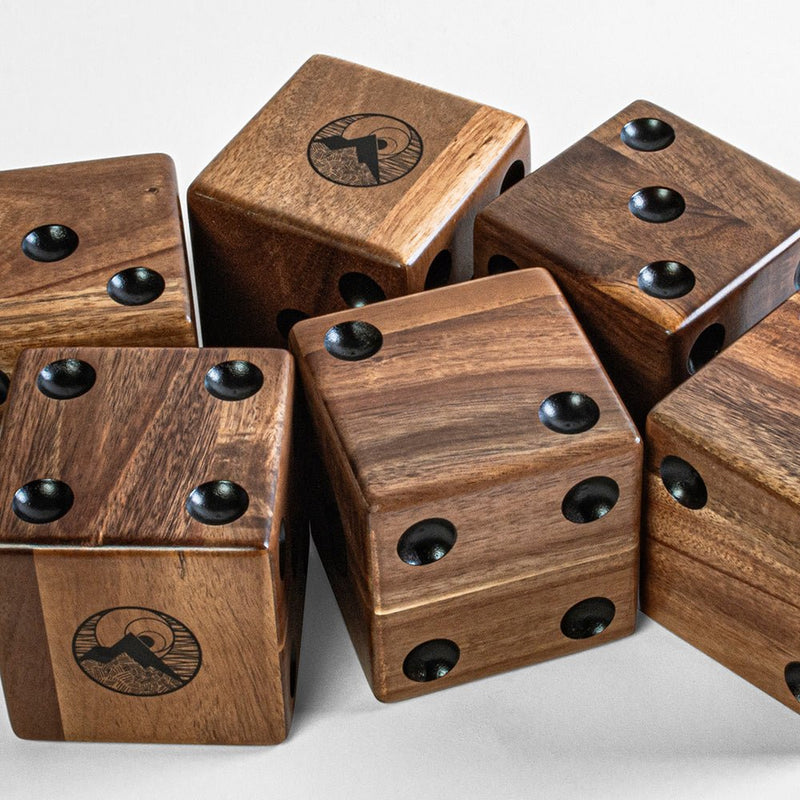 Load image into Gallery viewer, Giant Wood Dice
