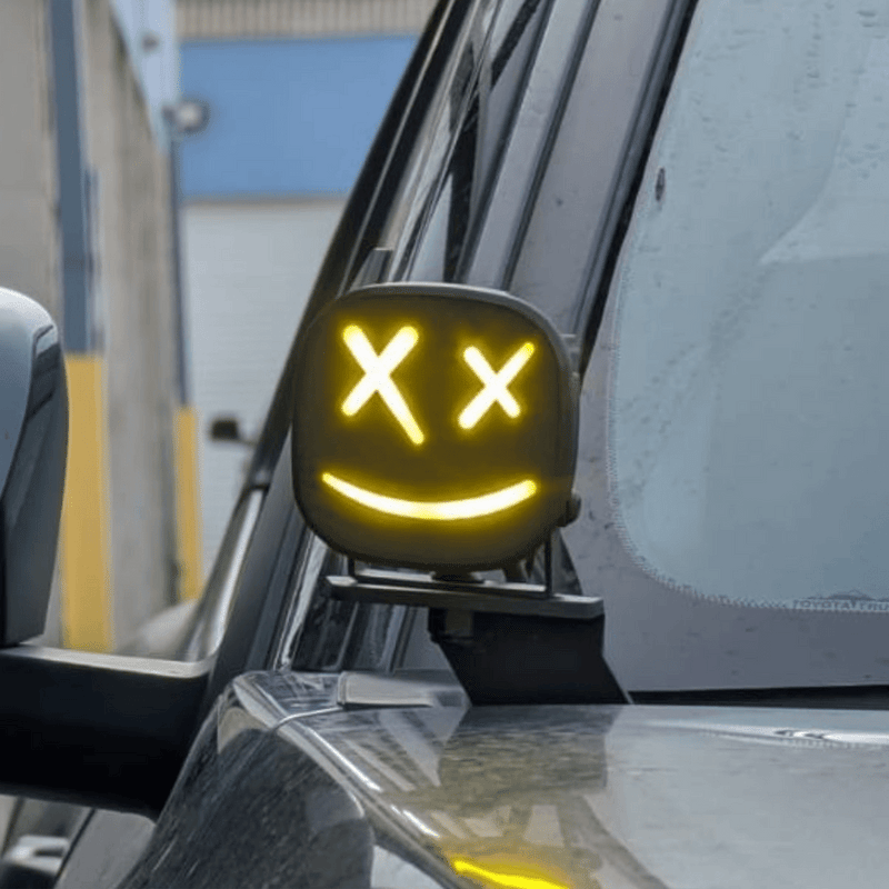 Load image into Gallery viewer, Custom Light-Up (DRL) Covers for Baja Designs XL Sport / Pro / XL80 Pods
