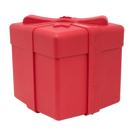 Gift Box eDispenser - Durable Rubber Treat Dispenser for Dogs | USA Made