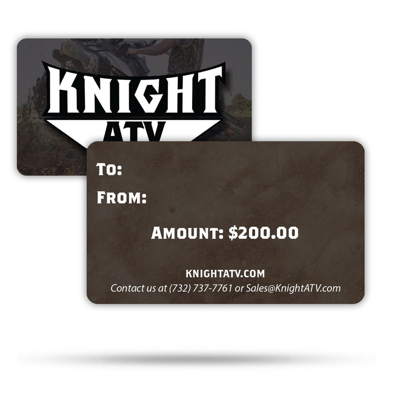 Load image into Gallery viewer, Knight ATV Gift Card
