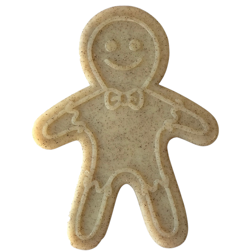 Load image into Gallery viewer, Gingerbread Man Nylon Dog Chew Toy for Aggressive Chewers | USA Made

