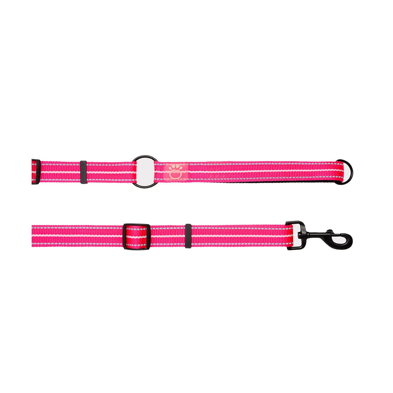 Load image into Gallery viewer, Reflective Leash - EEZY-6 - Neon Pink
