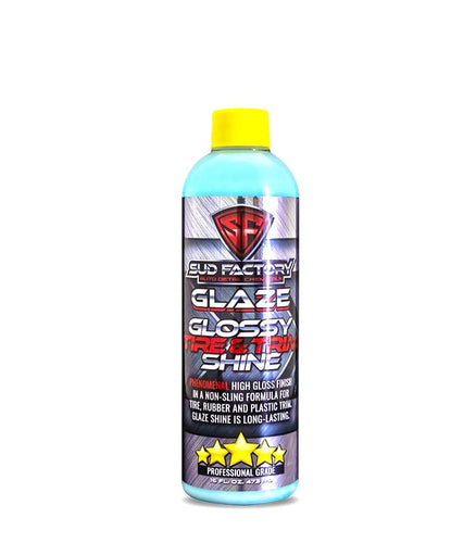 Glaze Glossy Tire & Trim Deep Black Restorer Non-Sling