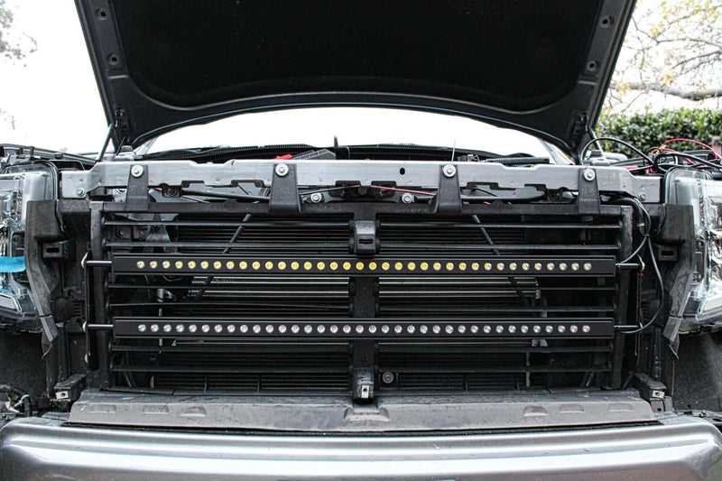Load image into Gallery viewer, 2019+ GMC Sierra 1500 Dual 40s Light Bars SLIM
