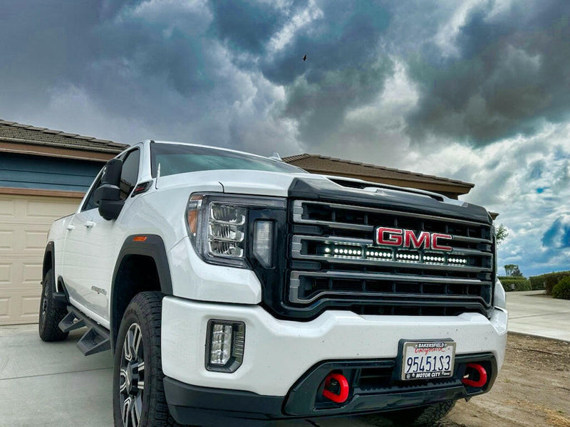 Load image into Gallery viewer, 2020+ GMC Sierra 2500/3500HD Single 40in Light Bar

