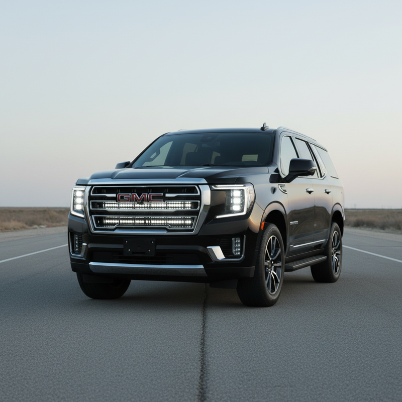 Load image into Gallery viewer, 2021-2024 GMC Yukon Dual 40s Light Bars - SLIM
