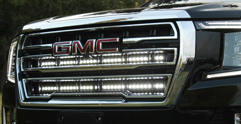 Load image into Gallery viewer, 2021-2024 GMC Yukon Dual 40s Light Bars - SLIM
