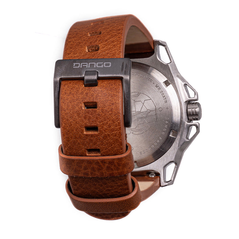 Load image into Gallery viewer, GMT-01 - Automatic GMT Watch with Italian Leather Strap
