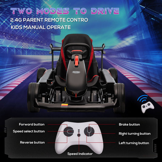 24 Volt Go Kart Ride On Toy For Children