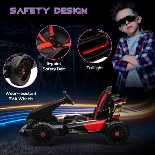 24 Volt Go Kart Ride On Toy For Children
