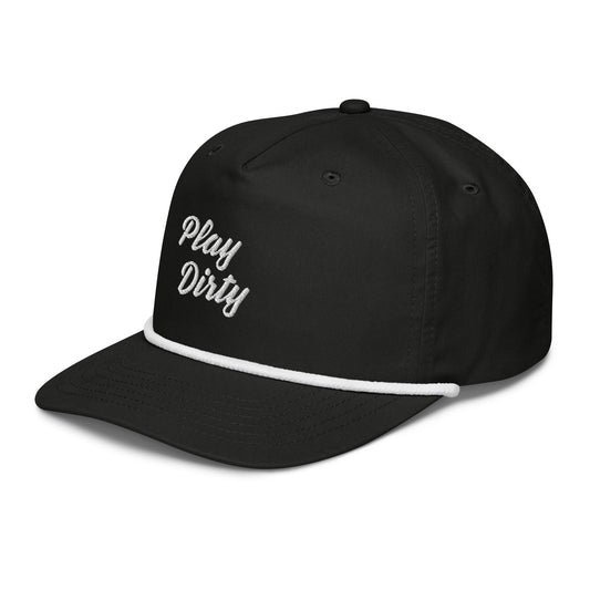 'Play Dirty' Golf Rope Cap