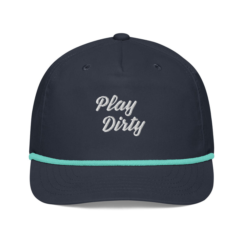 Load image into Gallery viewer, &#39;Play Dirty&#39; Golf Rope Cap
