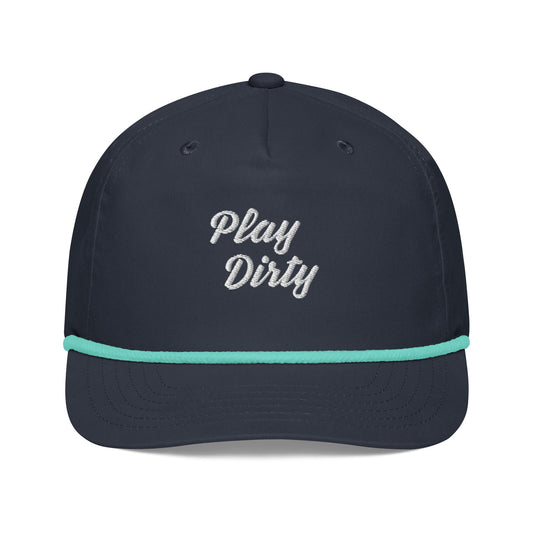 'Play Dirty' Golf Rope Cap