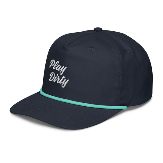 'Play Dirty' Golf Rope Cap