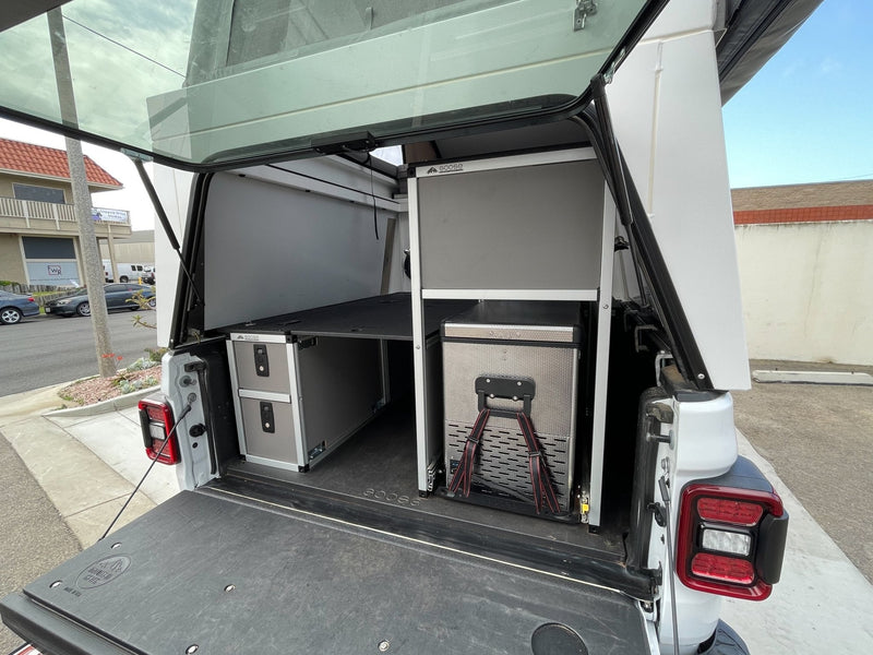 Load image into Gallery viewer, Goose Gear Camper System - Midsize and Full Size - Passenger Side Rear Icebox Module
