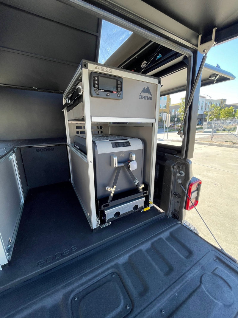 Load image into Gallery viewer, Goose Gear Camper System - Midsize Truck and Full Size Truck - Rear Passenger Side CampKitchen Module
