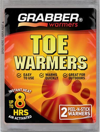 Load image into Gallery viewer, Grabber Toe Warmers - Long Lasting Safe Natural Odorless Air Activated Warmers - Up to 8 Hours of Heat - 40 Pair Box
