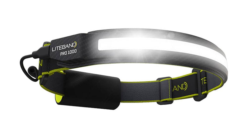 Load image into Gallery viewer, PRO 1000 Lumen LED Wide Beam Rechargeable Headlamp

