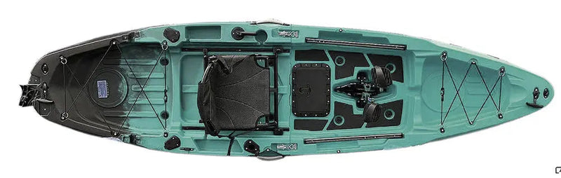 Load image into Gallery viewer, Rapido 10.8ft Propeller Drive Modular Fishing Kayak
