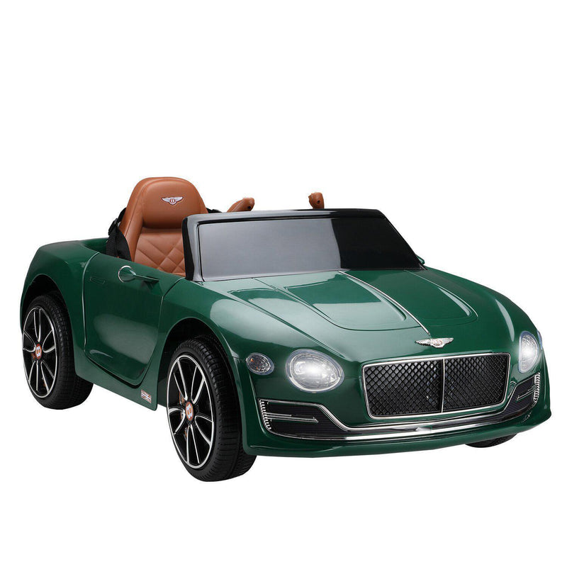 Load image into Gallery viewer, Green Bentley Kids Ride-On Car with Parental Remote Control - 12V, 2 Speed, Ages 3-6
